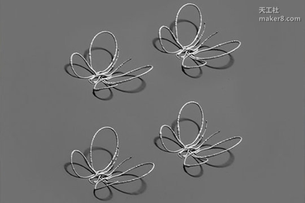 比3D打印笔还牛的哈佛新技术 在空中绘制“3D金属对象