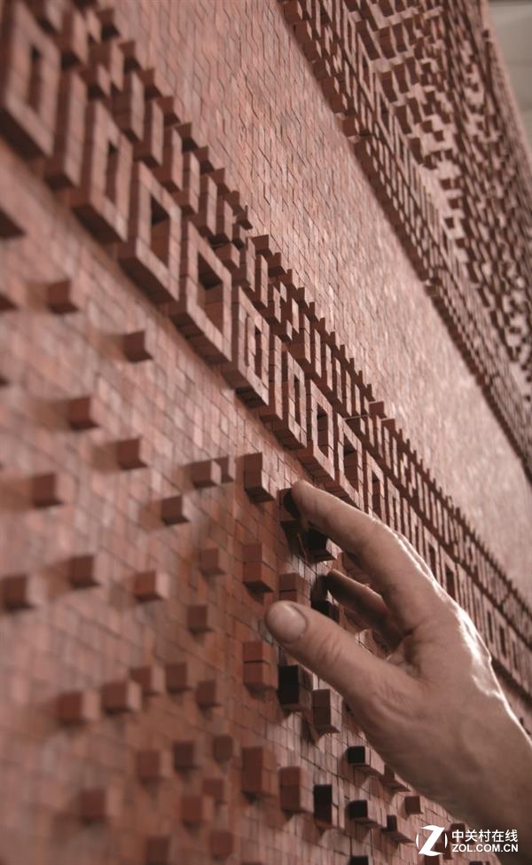 不一样的美 墙体3D打印变美记 3D打印技术, 3D打印墙体,3D打印砖头,3D打印服务,3D打印平台