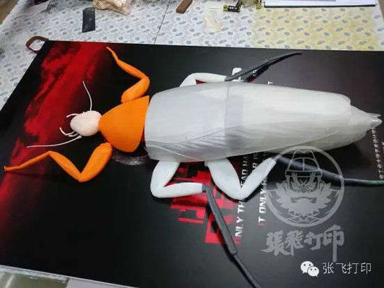 3D打印蟑螂小强诞生记(超精细) 妹纸胆小也可入
3D打印蟑螂,3D打印小强,3D打印技术,3D打印服务,3D打印平台,e键打印