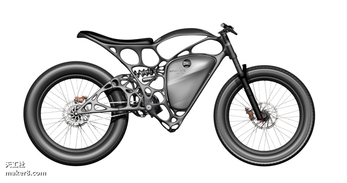 这样拉风的摩托你想要么 首辆仿生3D打印电动摩托诞生记

3D打印摩托,3D打印电动摩托,仿生设计的概念,仿生设计案例,结构仿生设计