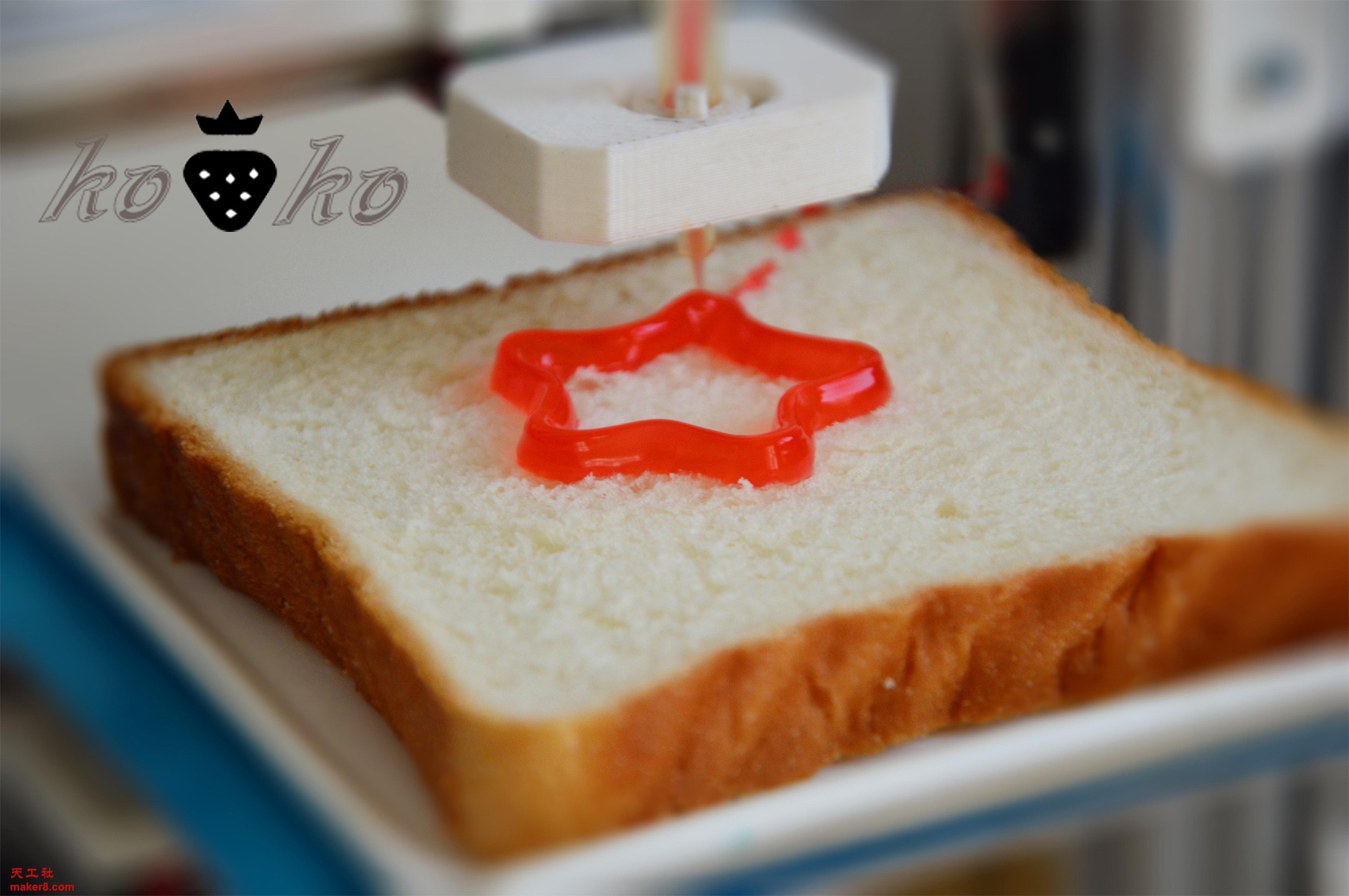 食物3D打印来袭 东莞道滘美食节推出3D打印薄饼 3d打印食品机,3d打印视频,3d打印饰品,3d打印食品视频,3d打印食品的优势