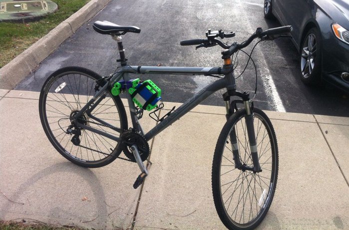 3D打印竹单车之后另一力作:电动助力3D打印自行车工具_3D打印服务