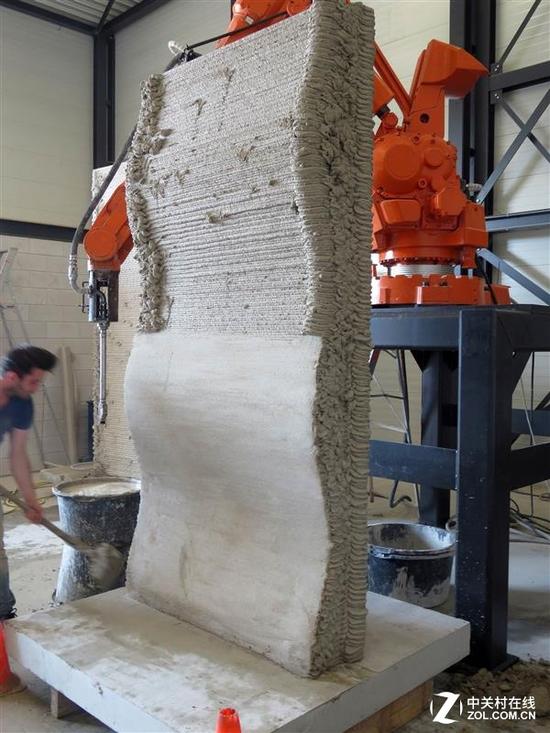 现场3D打印房屋_现代建筑欣赏_3D打印房屋房子以水泥为打印材料