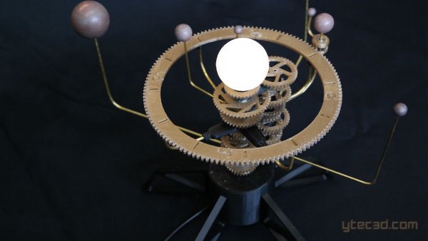 3D打印技术几步走 3D打印全自动太阳系模型免费教程 3D打印技术几步走 3D打印全自动太阳系模型免费教程