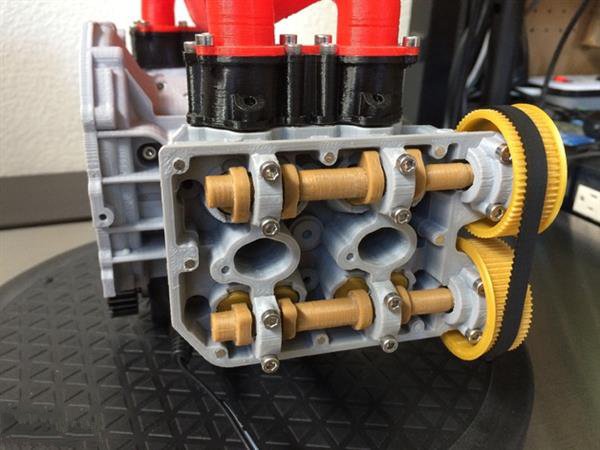 你见过3D打印汽车引擎么 斯巴鲁EJ20全功能四缸引擎3D打印模型亮相 你见过3D打印汽车引擎么 斯巴鲁EJ20全功能四缸引擎3D打印模型亮相