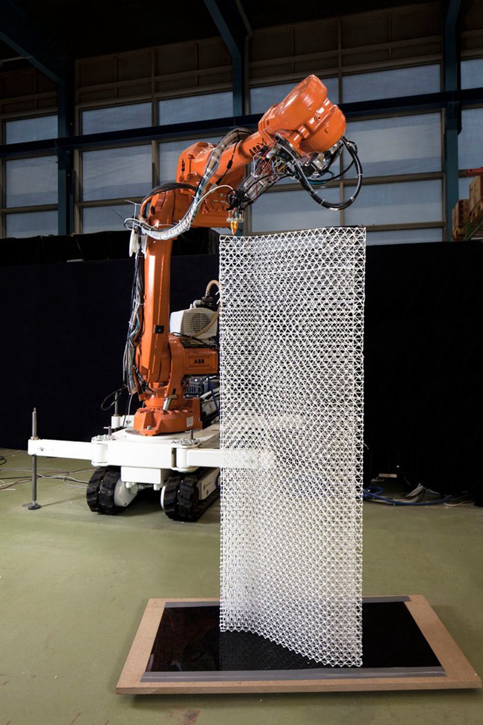 取代原有钢筋架 3D打印复杂金属网格结构用于混凝土构件 取代原有钢筋架 3D打印复杂金属网格结构用于混凝土构件