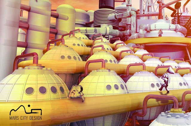 移居火星又近一步 3D打印火星城市原型将呈现_e键打印服务公司 移居火星又近一步 3D打印火星城市原型将呈现_e键打印服务公司