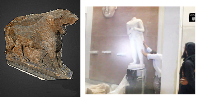 ISIS恶行后果:需3d打印模型修复功能用来修复被ISIS破坏的文物 ISIS恶行后果:需3d打印模型修复功能用来修复被ISIS破坏的文物