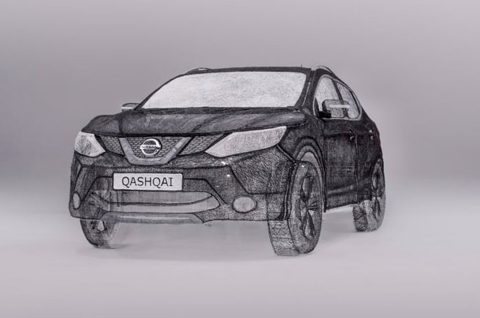 最新(图/文/视频)日产造世界首个最大3D打印笔雕塑 3D素描功力深厚 最新(图/文/视频)日产造世界首个最大3D打印笔雕塑 3D素描功力深厚