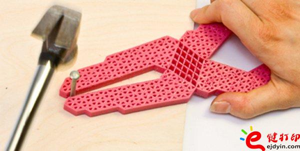 (神奇)3D打印立体成型门把手 无任何移动连接部件 (神奇)3D打印立体成型门把手 无任何移动连接部件