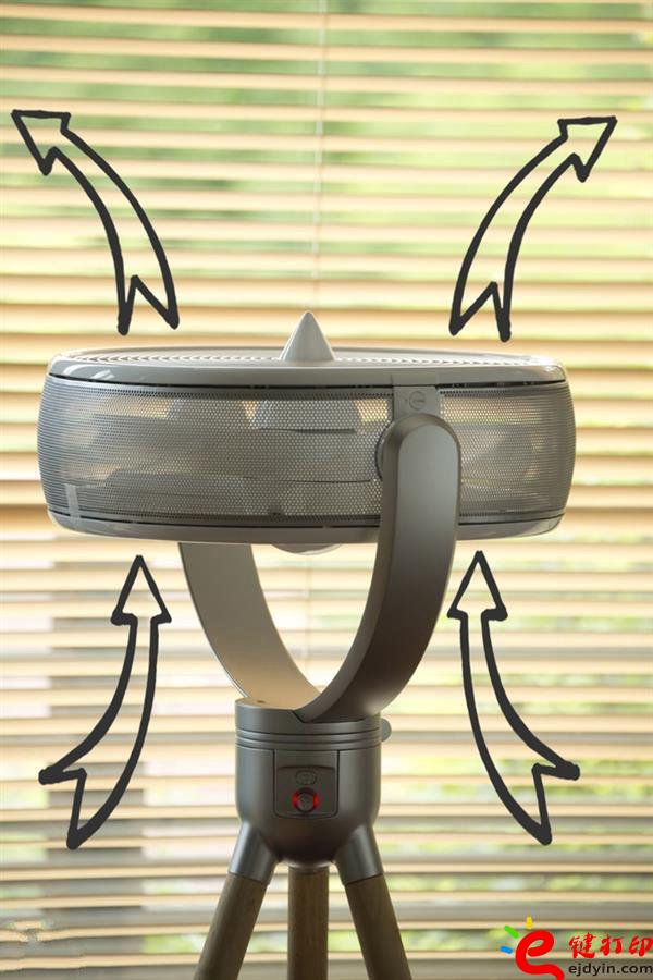 最好的3D打印应用案例 高手设计师创造史无前例的世界最静音3D打印室内风扇