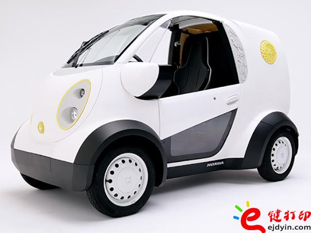 3d打印汽车应用案例 本田创新3D打印电动车与商用镁电池 3d打印汽车应用案例 本田创新3D打印电动车与商用镁电池