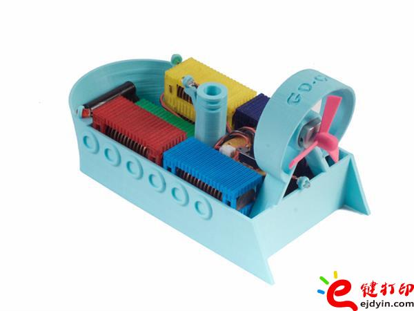 3D打印空气推进船,3d打印培训课程方案作品展 中小学生超爱3D打印小作品成功案例展示 3D打印空气推进船,3d打印培训课程方案作品展 中小学生超爱3D打印小作品成功案例展示