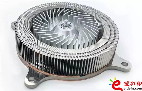 [多图慎入]电脑硬件3D打印应用实(案)例_极端制冷效果3D打印CPU风扇