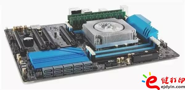 [多图慎入]电脑硬件3D打印应用实(案)例_极端制冷效果3D打印CPU风扇