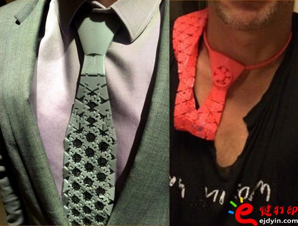 3D打印衣服(时装)之领带3d模型打印 3D打印领带带你领略科技美 领带3d模型,3D打印衣服,3D打印领带,3D打印时装,3D打印模型,3D打印服务