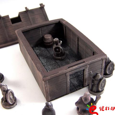 复古风的金属质感3D打印VIKING房子欣赏 很像巧克力(带下载地址) 复古风的金属质感3D打印VIKING房子欣赏 很像巧克力(带下载地址)