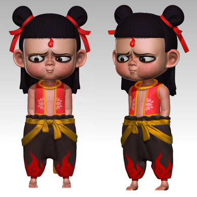 哪吒手办3D打印