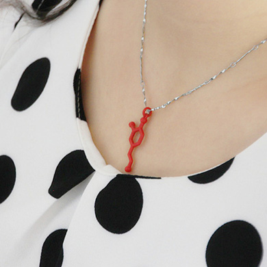 分子式个性吊坠