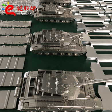 军事模型-CNC加工坦克模型