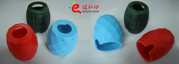 复模小批量PU软胶手雷模型2