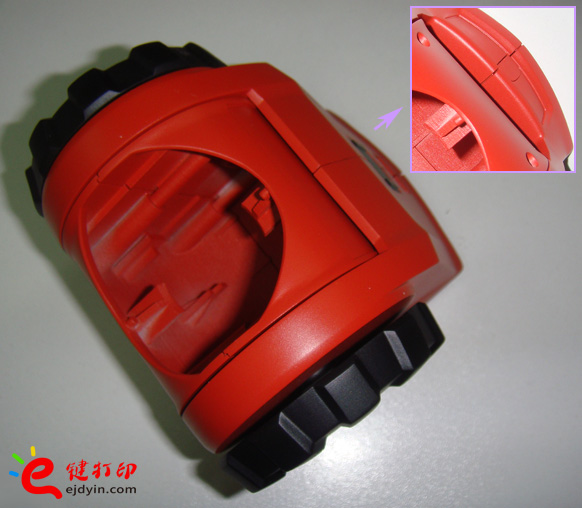 户外手电筒手板-CNC加工ABS+喷漆加工1